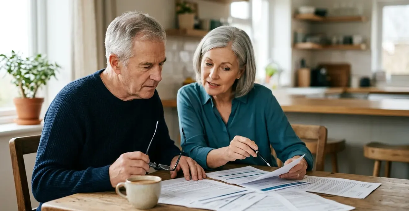 Personne âgée en consultation pour questionnaire de santé d'assurance obsèques
