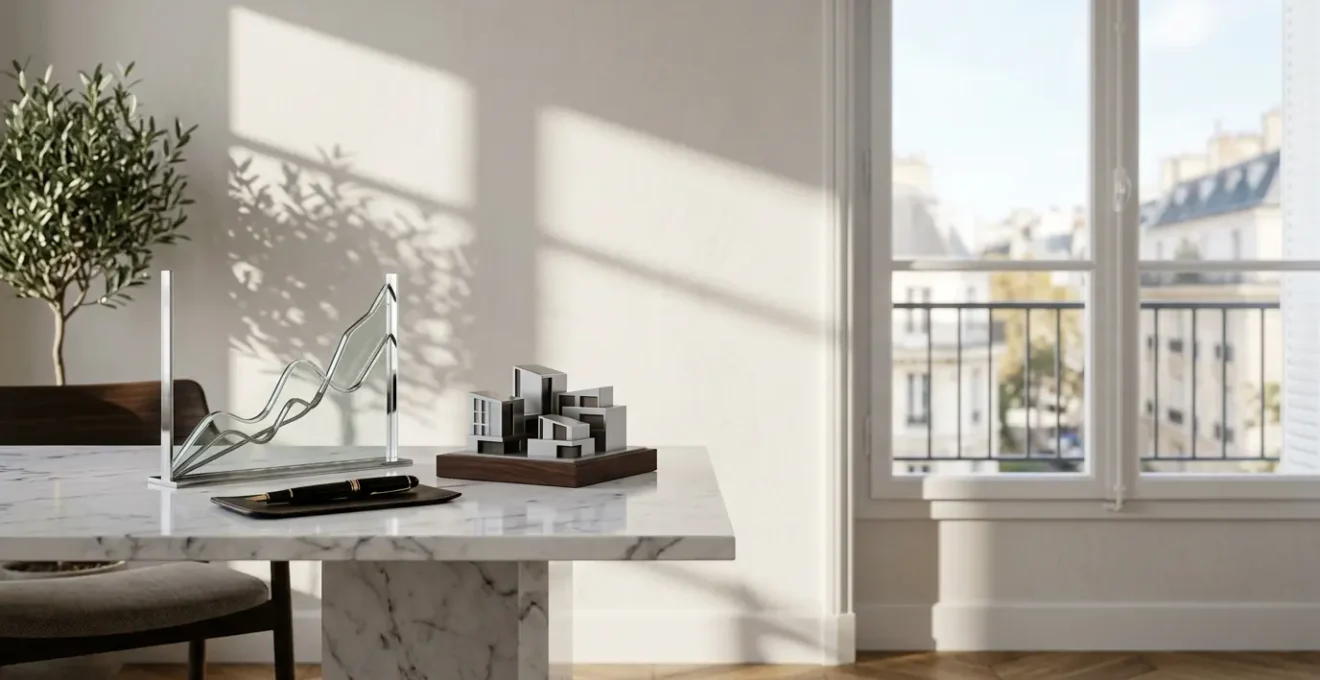 Documents fiscaux et calculatrice illustrant la transmission patrimoniale avec l'assurance-vie en France